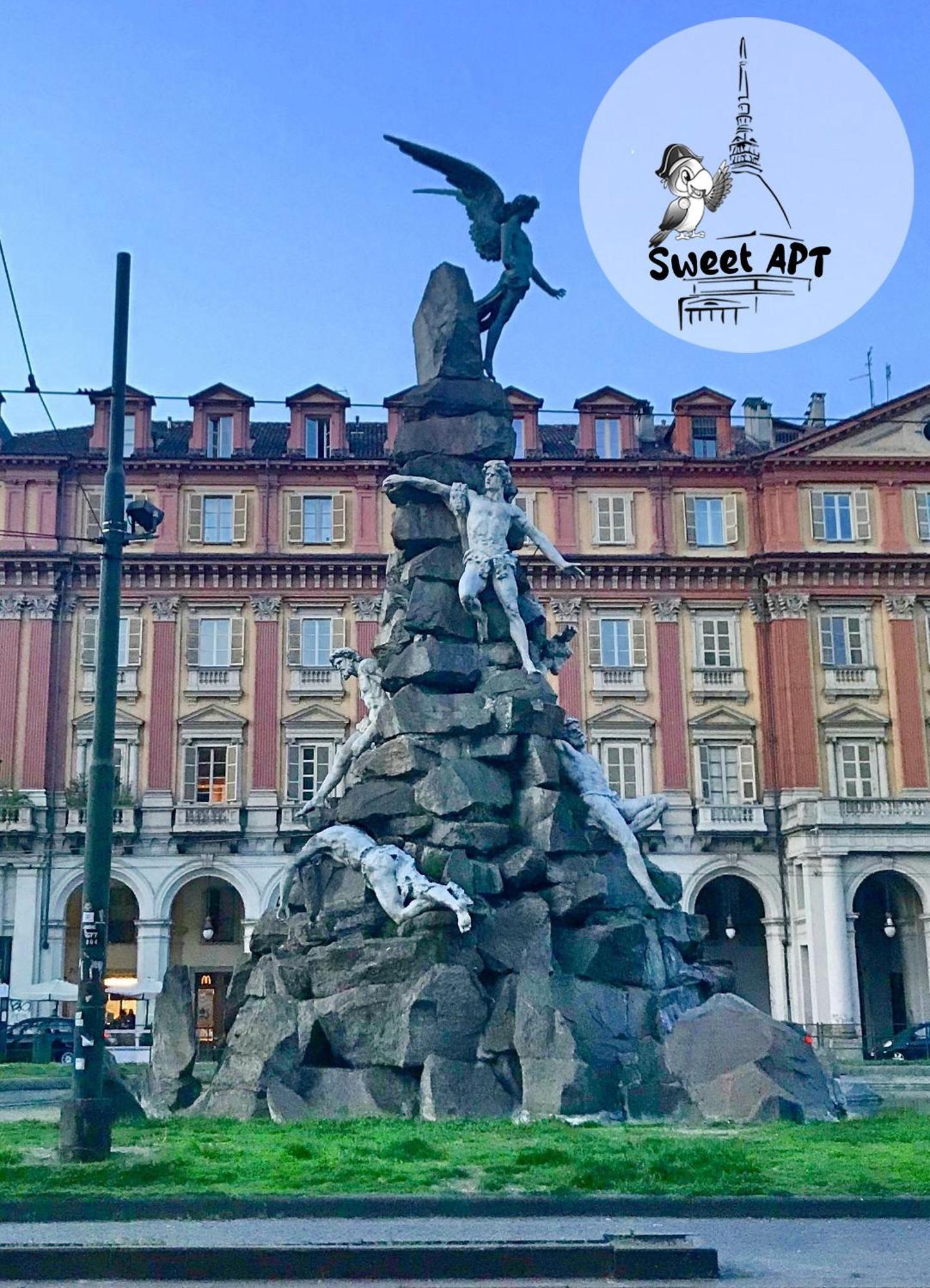 Sweet Apt Piazza Statuto 9 Nel Pieno Centro Di Torino Luaran gambar